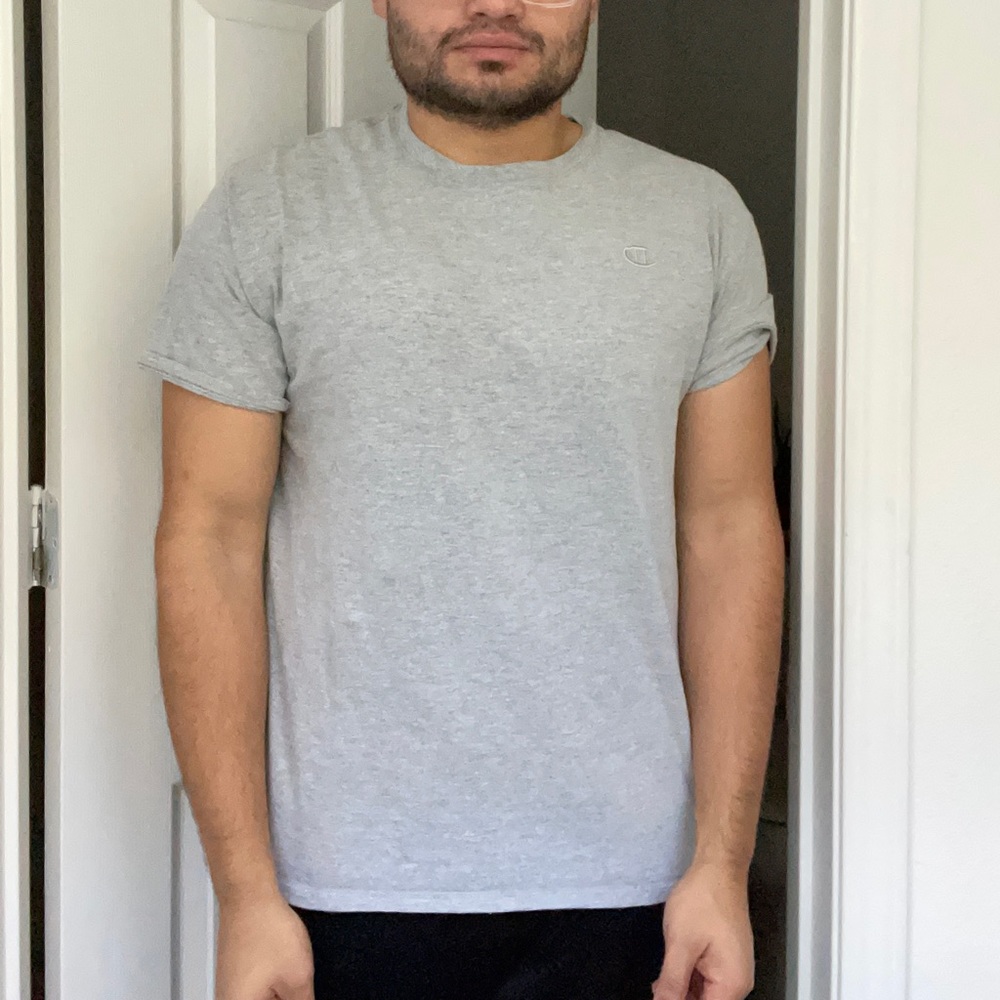 Champion gray short sleeve